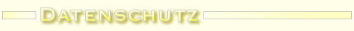Datenschutz
